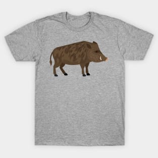 Brown Boar T-Shirt